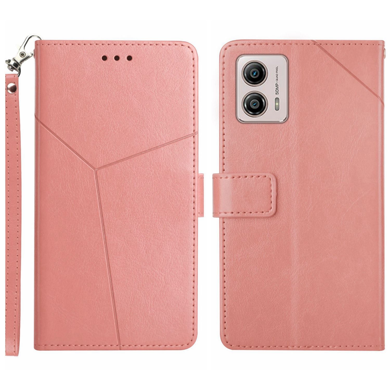 HT01 For Motorola Moto G53 5G PU Leather Imprinted Y-shaped Line Flip Phone Case Wallet Phone Stand Cover HT01 For Motorola Moto G53 5G PU Leather Imprinted Y-shaped Line Flip Phone Case Wallet Phone Stand Cover